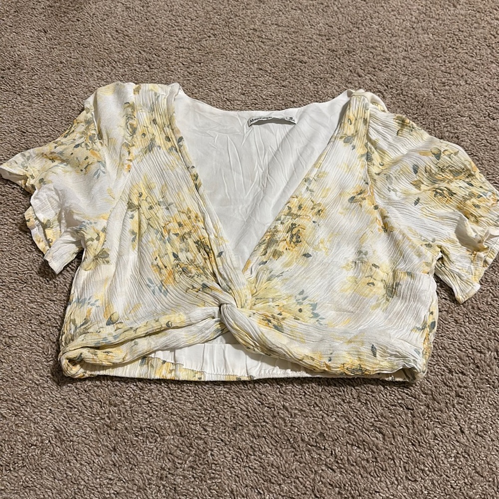 Floral Crop Top